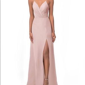 Azazie Everleigh Dress in Dusty Rose